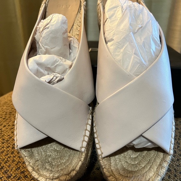 Pour La Victoire Shoes - PLV Platform Leather mule